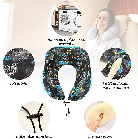 Sletend Travel Neck Pillow with Storage Bag 1