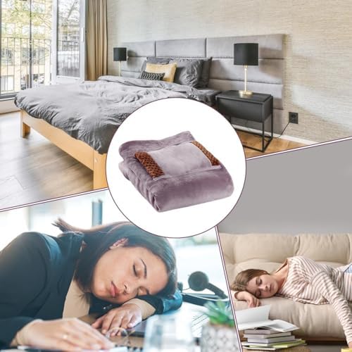 Nuytghr Electric Throw Blanket - USB Rechargeable Warmth