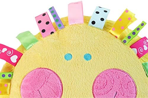 Hello Sunshine 14 Yellow Plush Throw Pillow