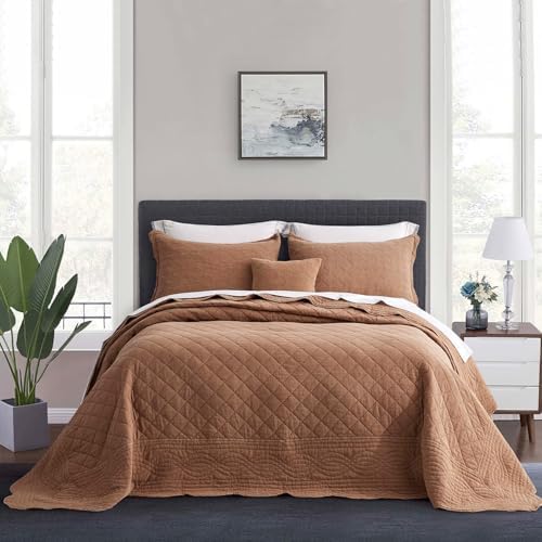 HZ HY Oversized Queen Bedspread - Shabby Chic Style