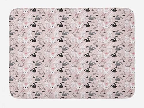 Ambesonne Easter Bunny Bath Mat 302 x 20