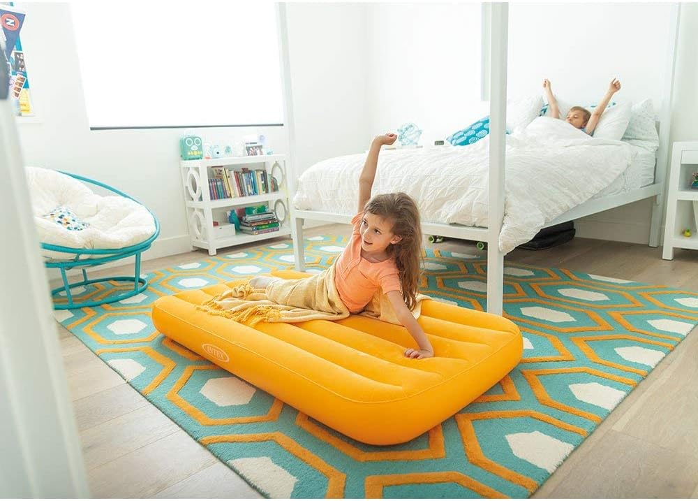 Intex Cozy Kidz Airbed for Kids 3-10 with Carry Bag