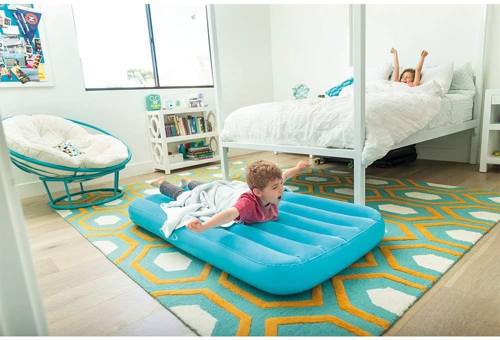 Intex Cozy Kidz Airbed for Kids 3-10 with Carry Bag