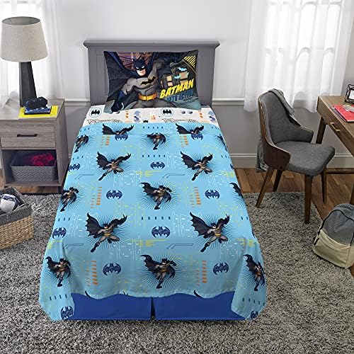 Franco Kids Bedding Batman Super Soft Microfiber Sheet Set - Twin