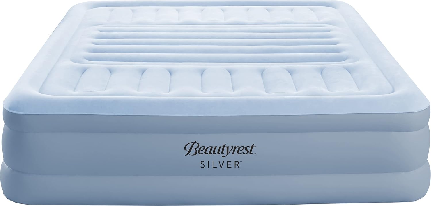 Beautyrest Silver Supreme 18 Queen Air Mattress with Pump