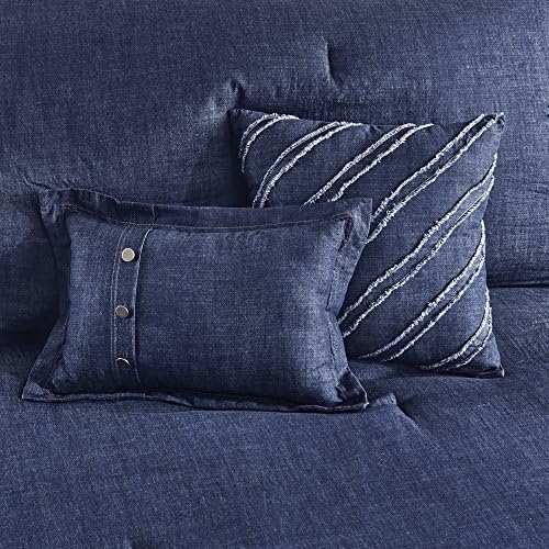 Woolrich Rustic Lodge Cabin Comforter Set Denim Blue