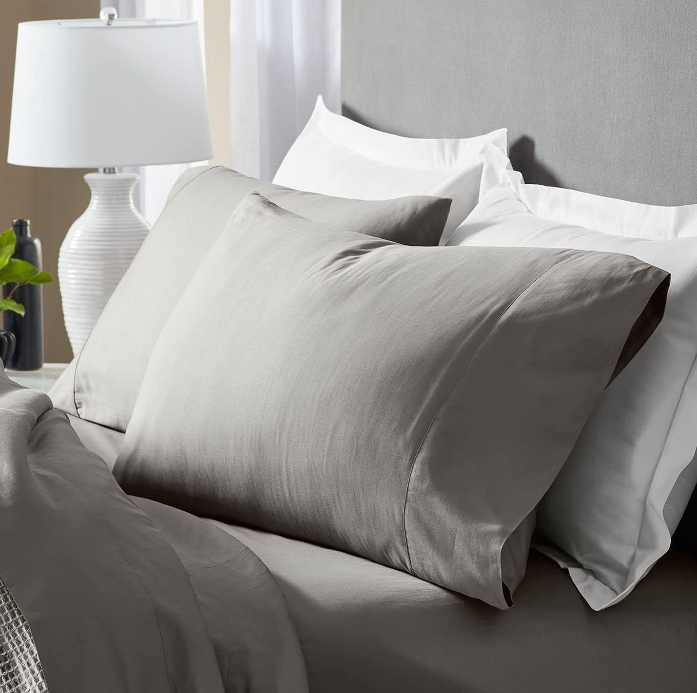 Boll Branch Signature Hemmed Pillowcase Set - 2 Pillowcases Organic Cotton