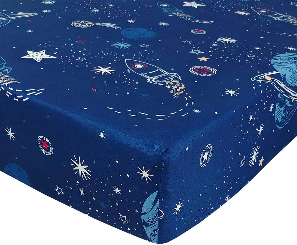 MAG Space Galaxy 3 Pcs Queen Sheet Set