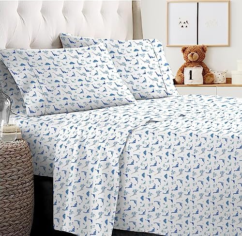 Cute Kids Full Sheet Set with 2 Pillowcases