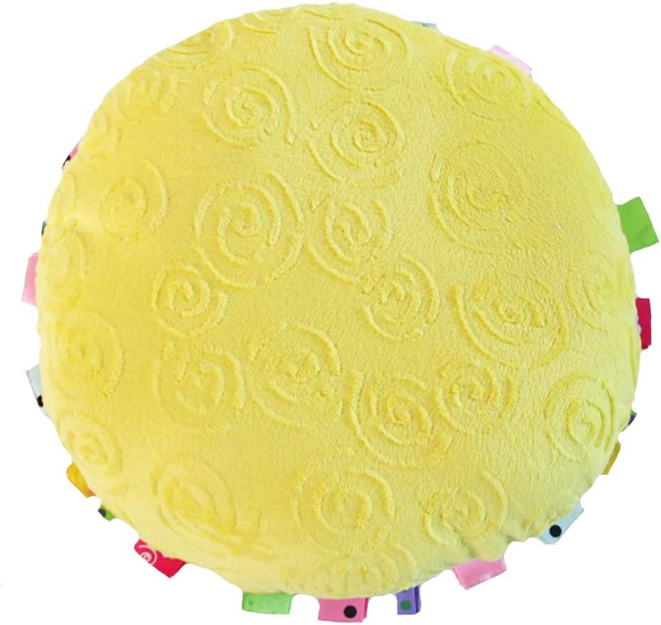 Hello Sunshine 14 Yellow Plush Throw Pillow