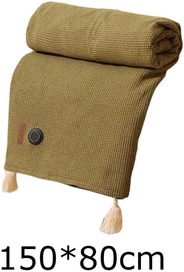 USB Heated Blanket with 3 Levels Portable Heated Shawl Wrap