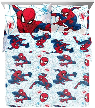 Jay Franco Marvel Spiderman Webtastic Queen Bed Set