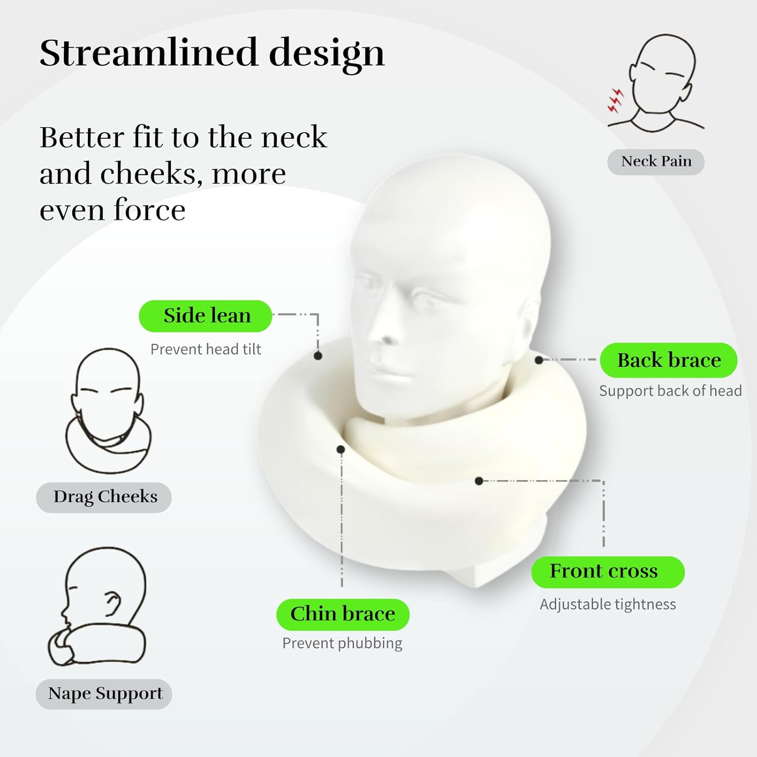Spicalife Neck Travel Pillow Set with Storage Box