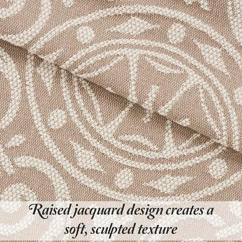 Superior Cotton Blend 3-Piece Bedspread Set Queen Taupe