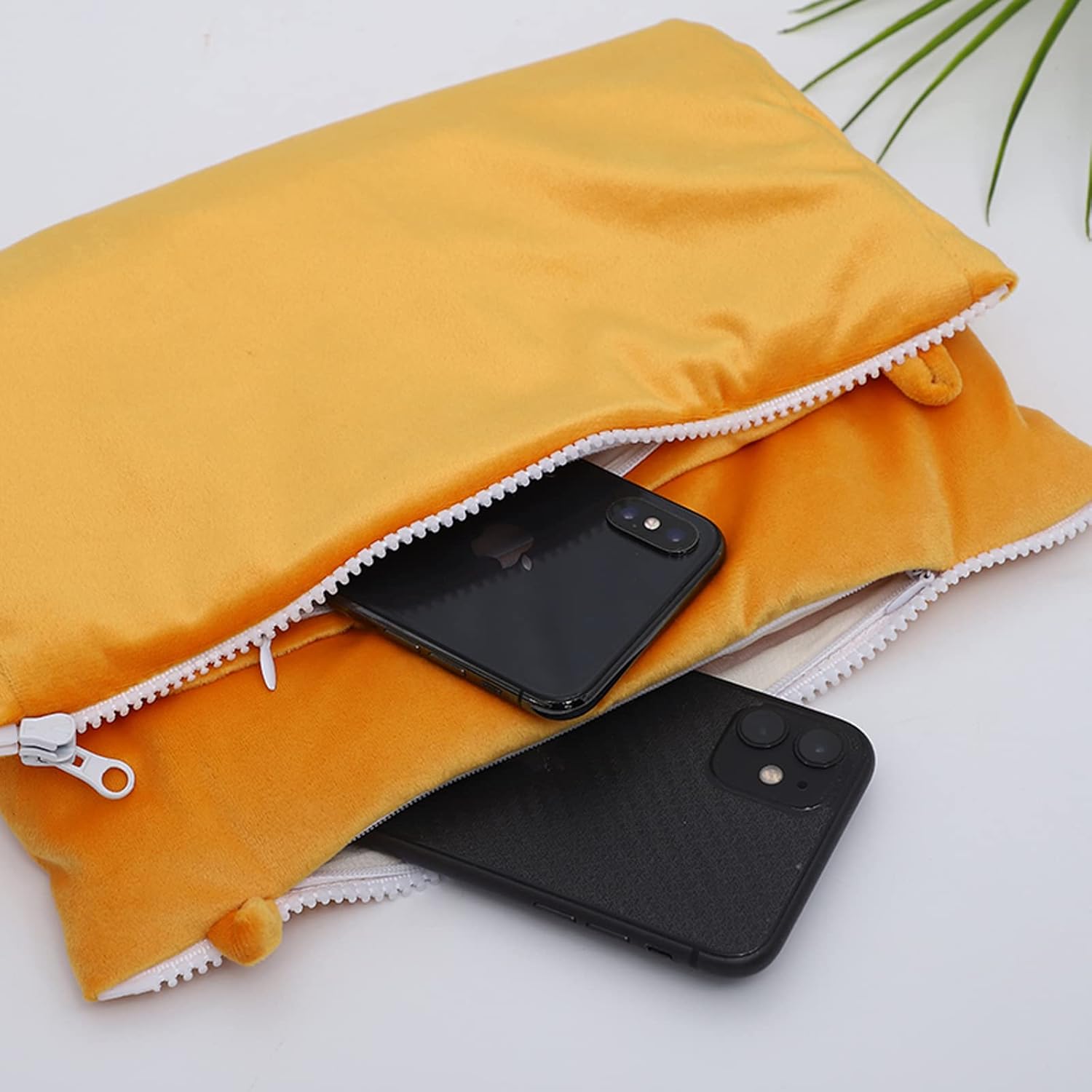MSUIINT USB Heated Hand Warmer Throw Pillow with Gloves Portable Grey