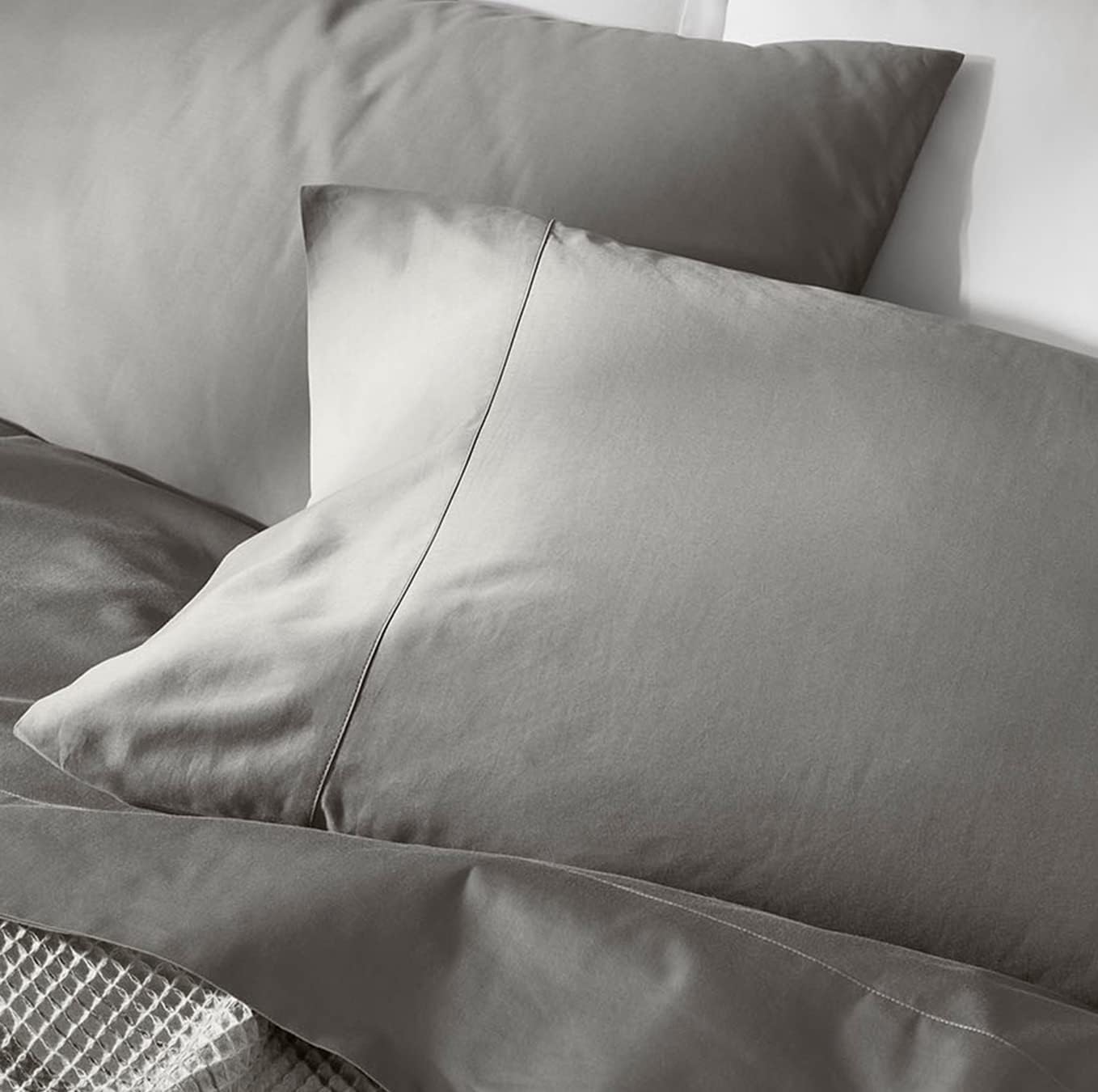 Boll Branch Signature Hemmed Pillowcase Set - 2 Pillowcases Organic Cotton