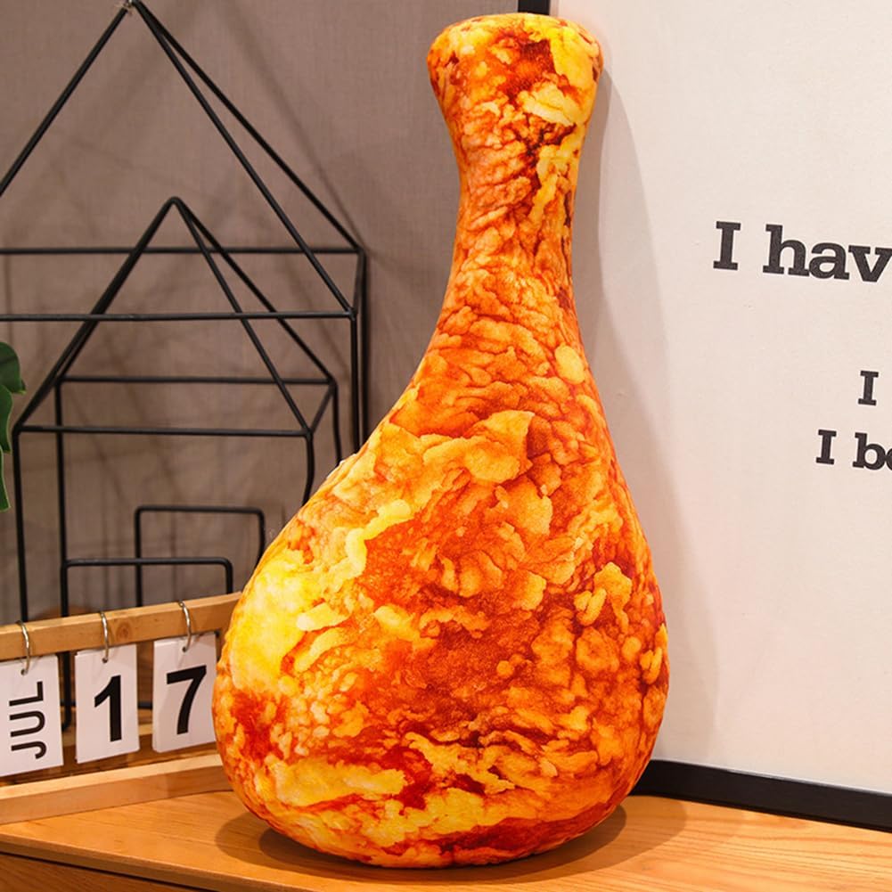 WeiWeiLee Cartoon Chicken Leg Plush Pillow 50cm