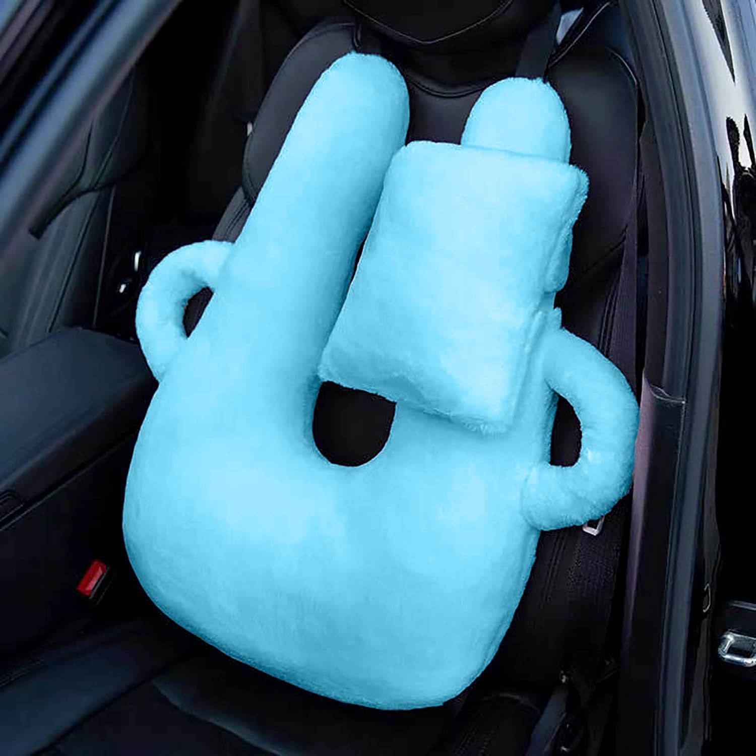 Travel Pillow for Adults and Children Blue