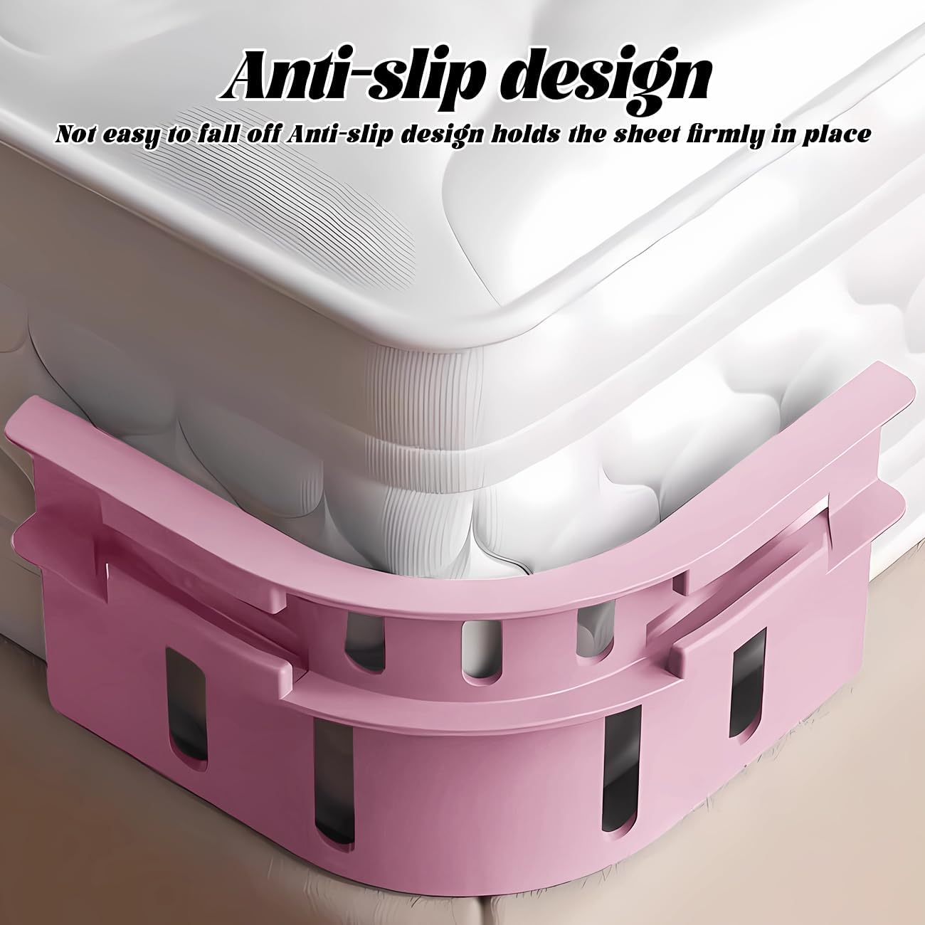 Bed Sheet Holder Lock Strips Secure Neat Fixation