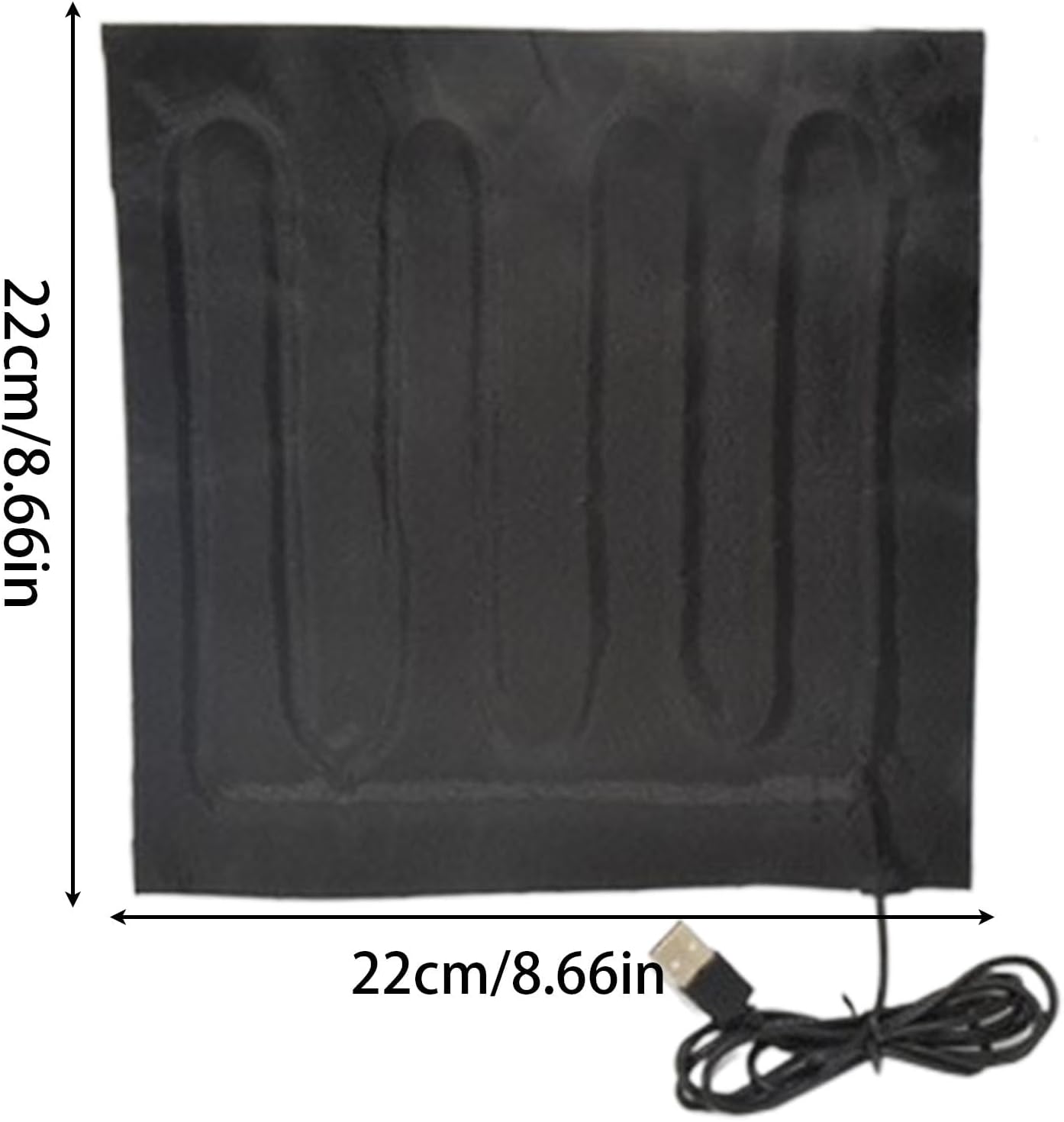 Portable USB Heated Blanket - Travel Ready Warmth