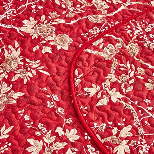 Wake In Cloud Floral Quilt Set Queen 3-Piece