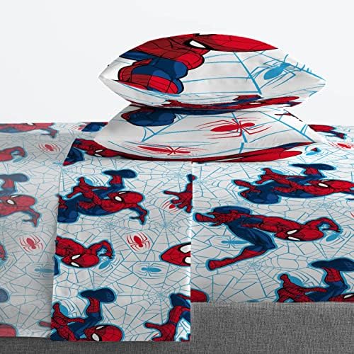 Jay Franco Marvel Spiderman Webtastic Queen Bed Set