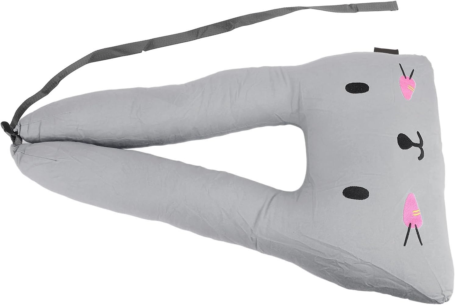 BTSEURY Kids Travel Pillow Gray