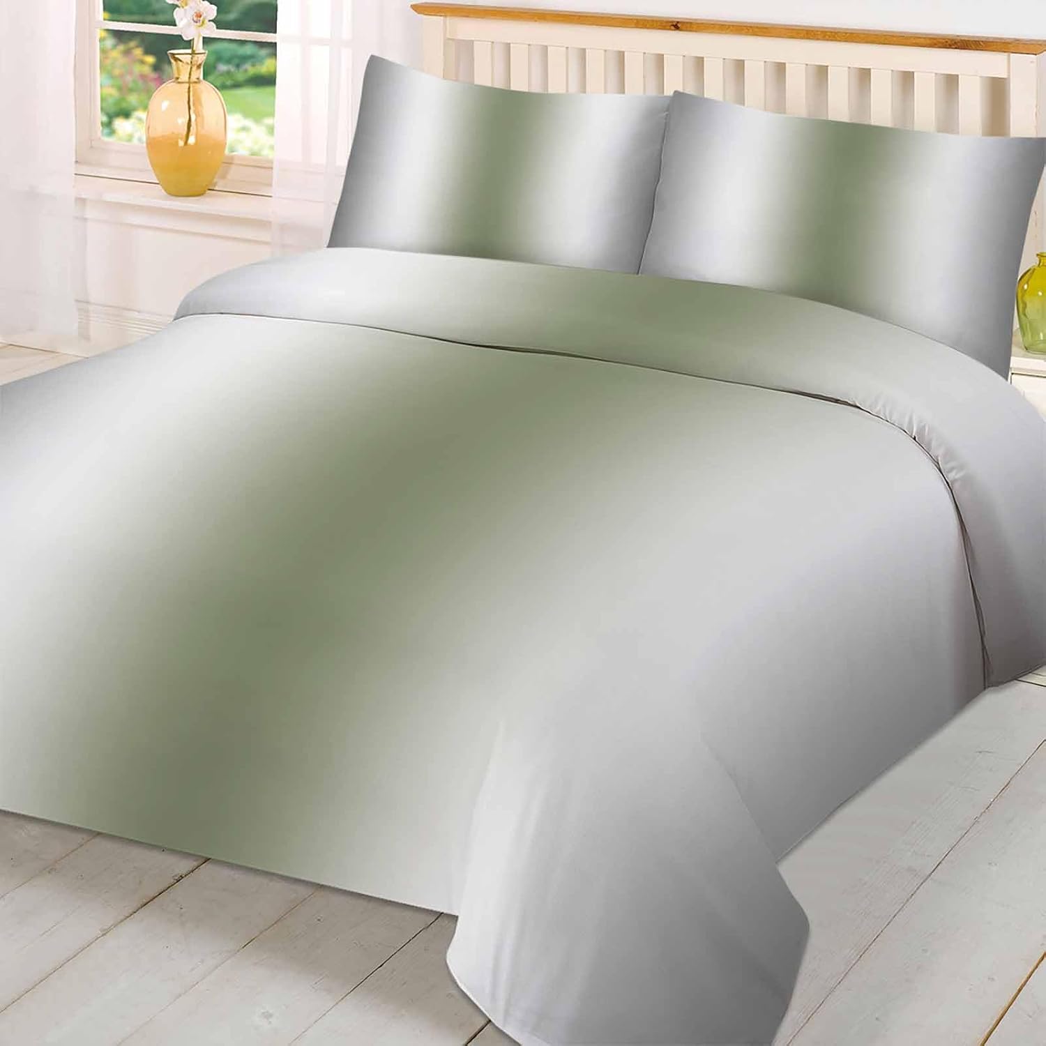 3-Piece Bedding Set Full Size Modern Gradient Geometric