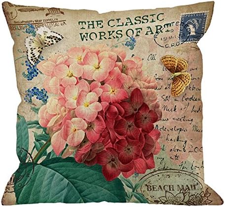 HGOD DESIGNS Ixora Flower Throw Pillow Cover 1