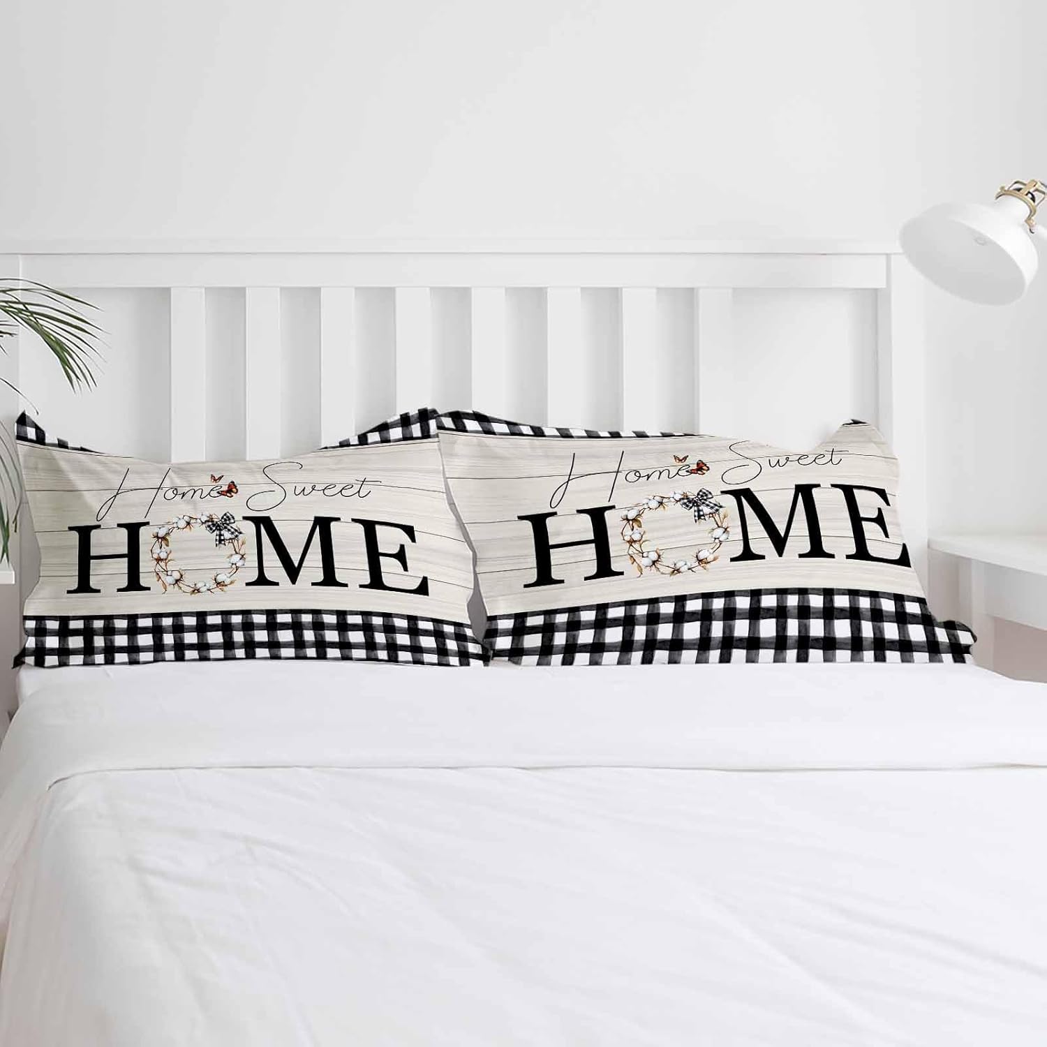 Boanket 3 Piece Farmhouse Bedding Set with Zipper Closure