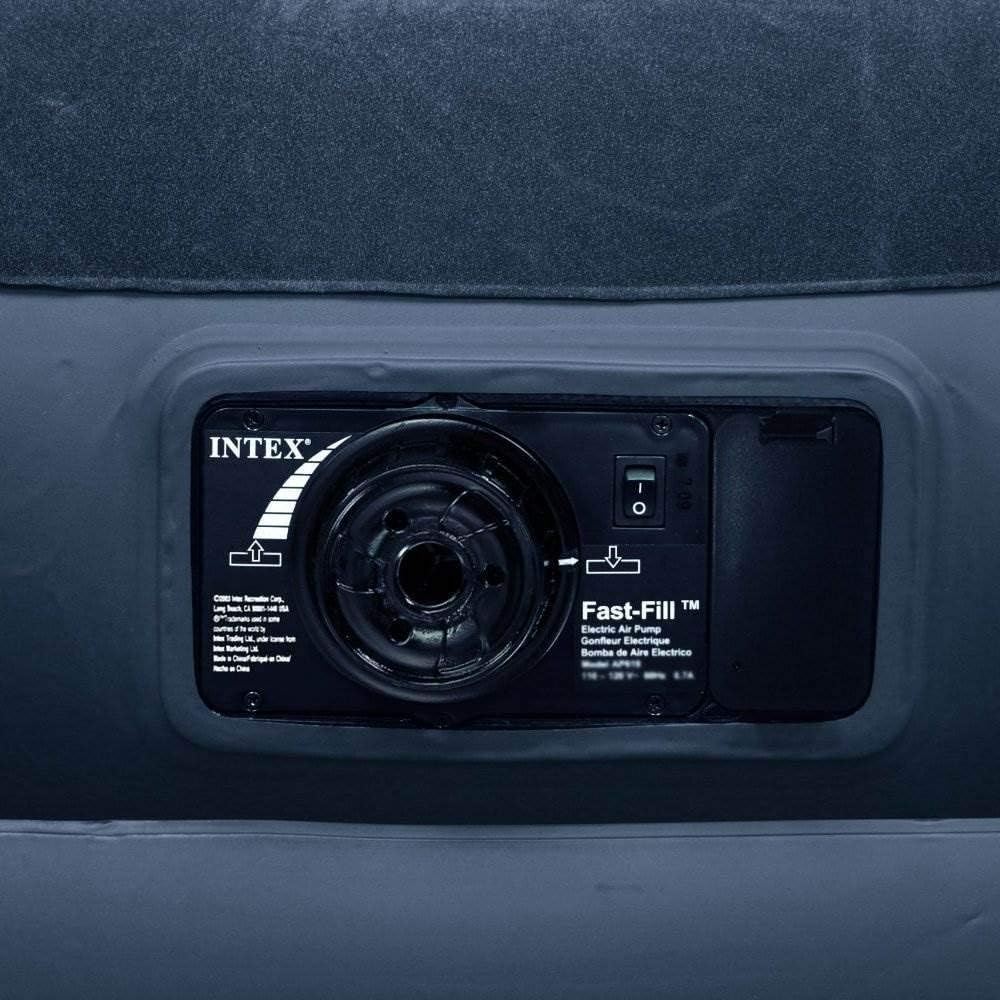 Intex Raised Airbed with Electric Pump and Pillow Twin Size