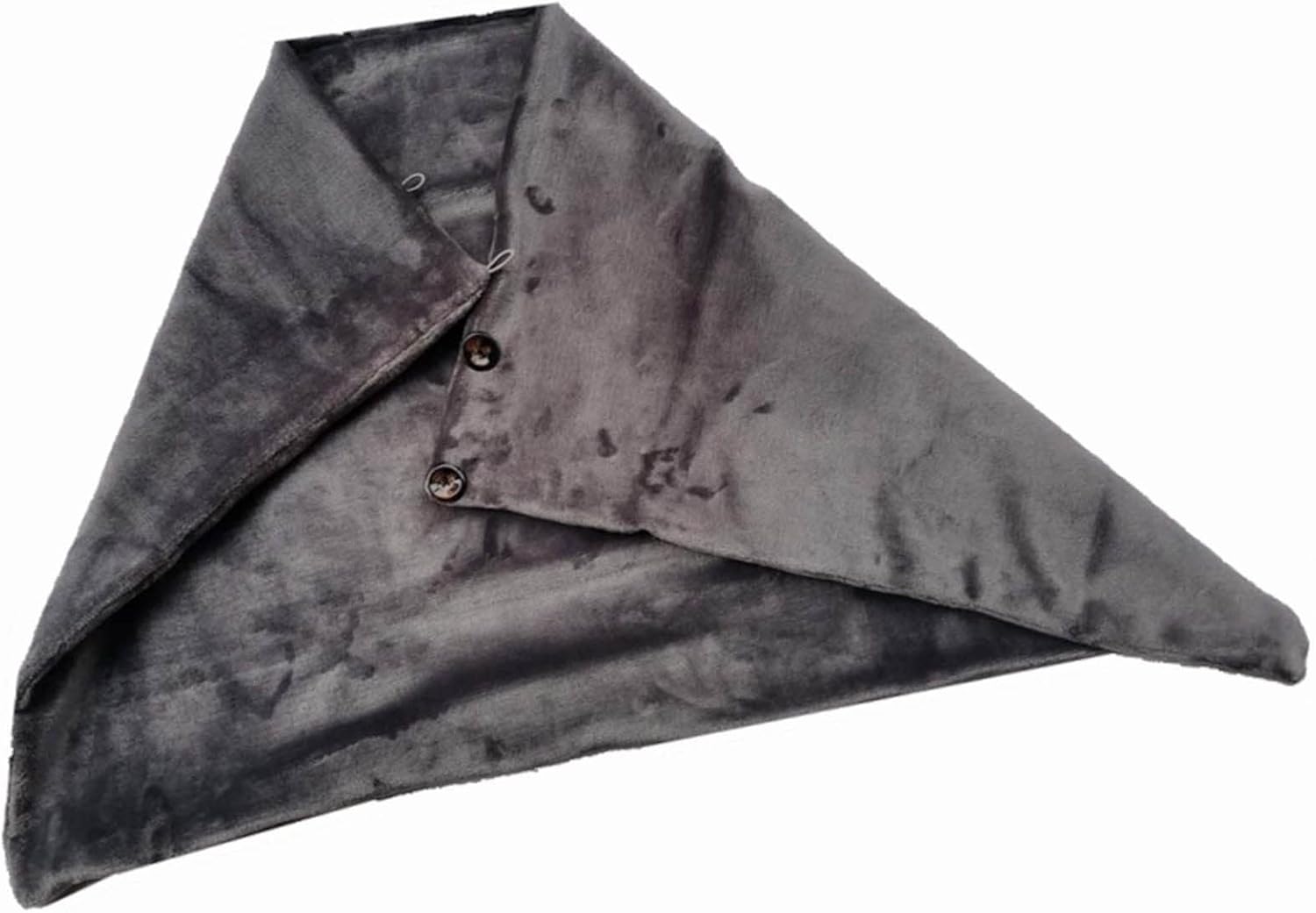 USB Heated Flannel Throw Blanket 3 Heat Levels Auto Off Gray