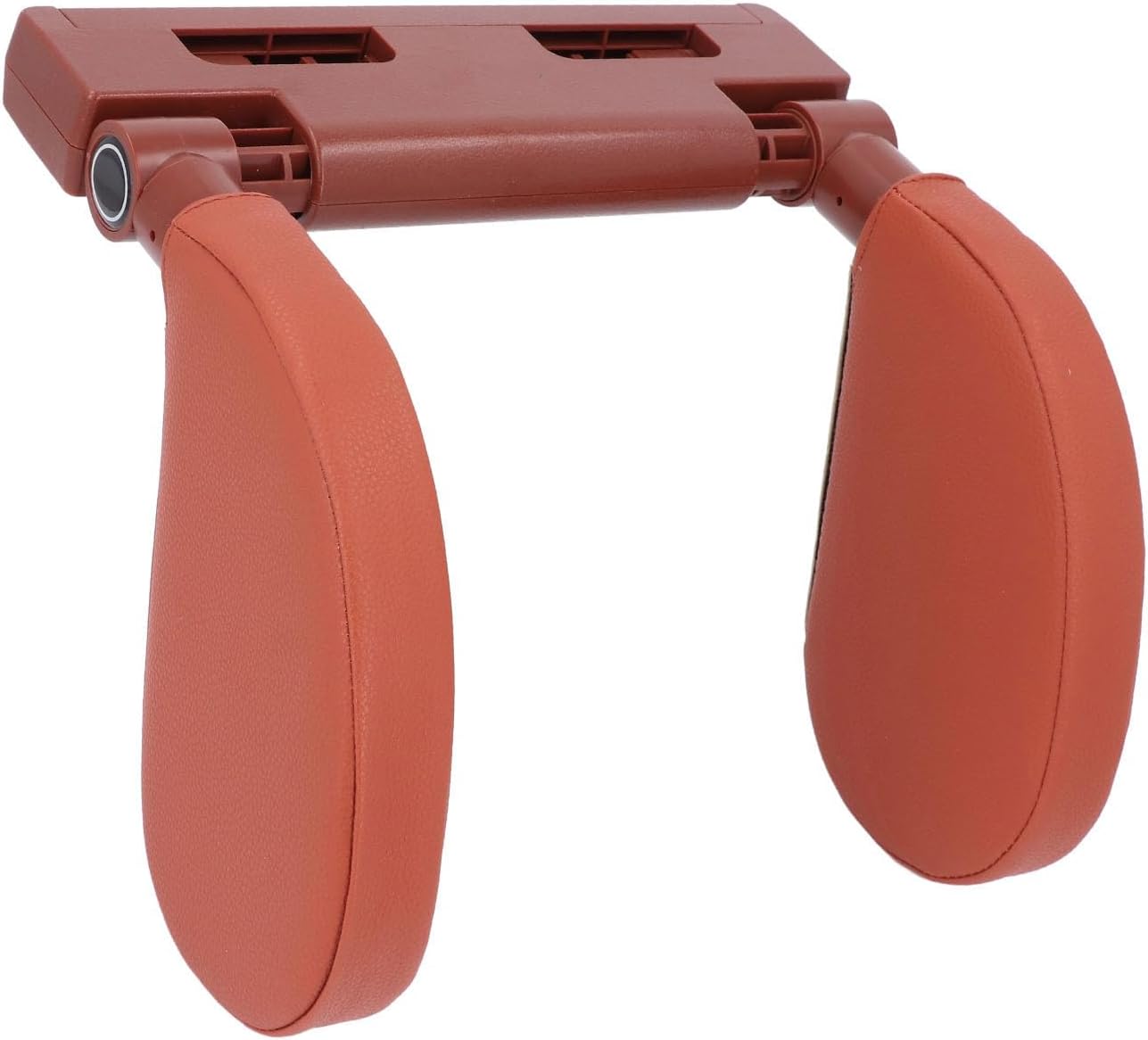 Adjustable Car Headrest Pillow for Kids and Adults - Brown