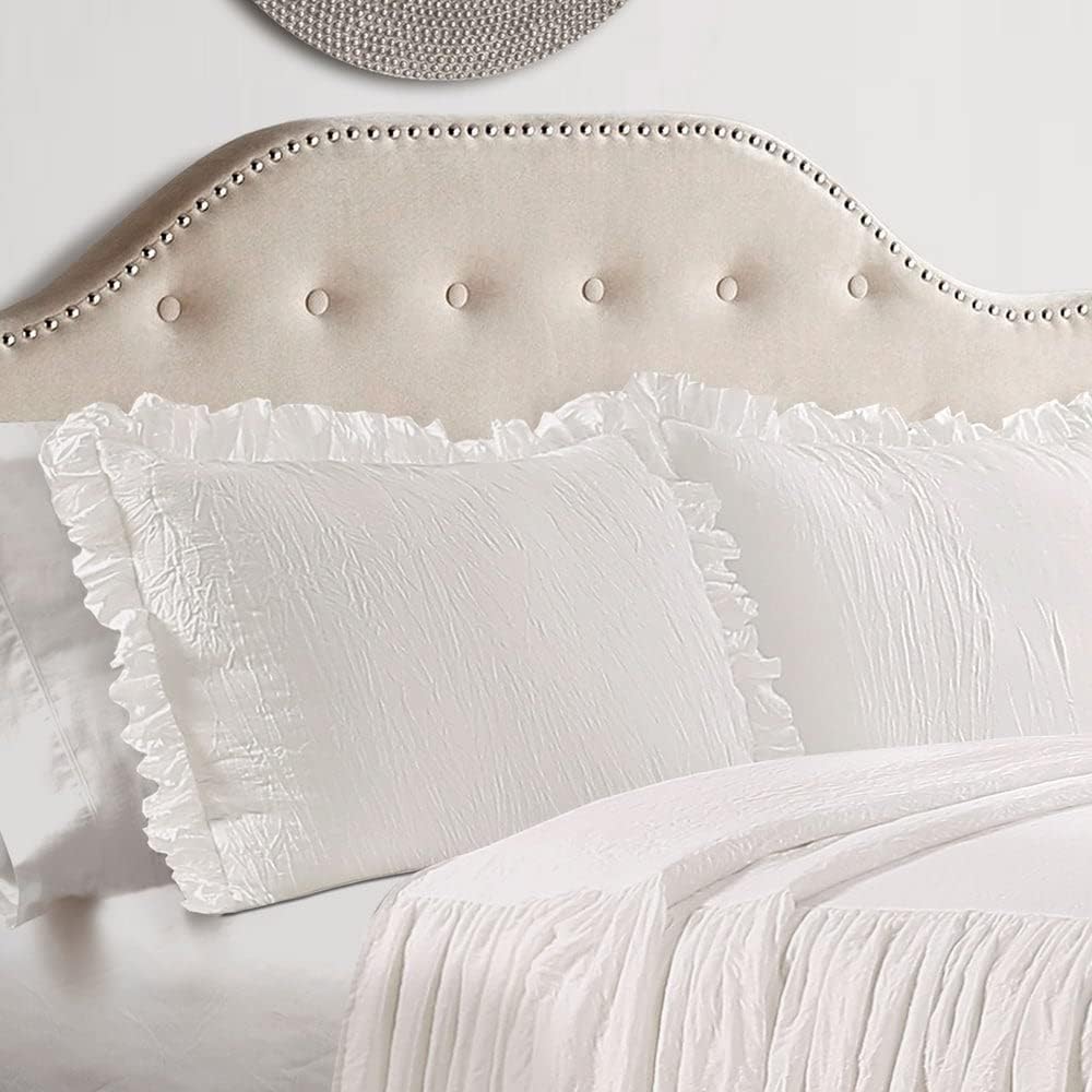 Lush Decor Ruffle Skirt Bedspread Set 3 Piece