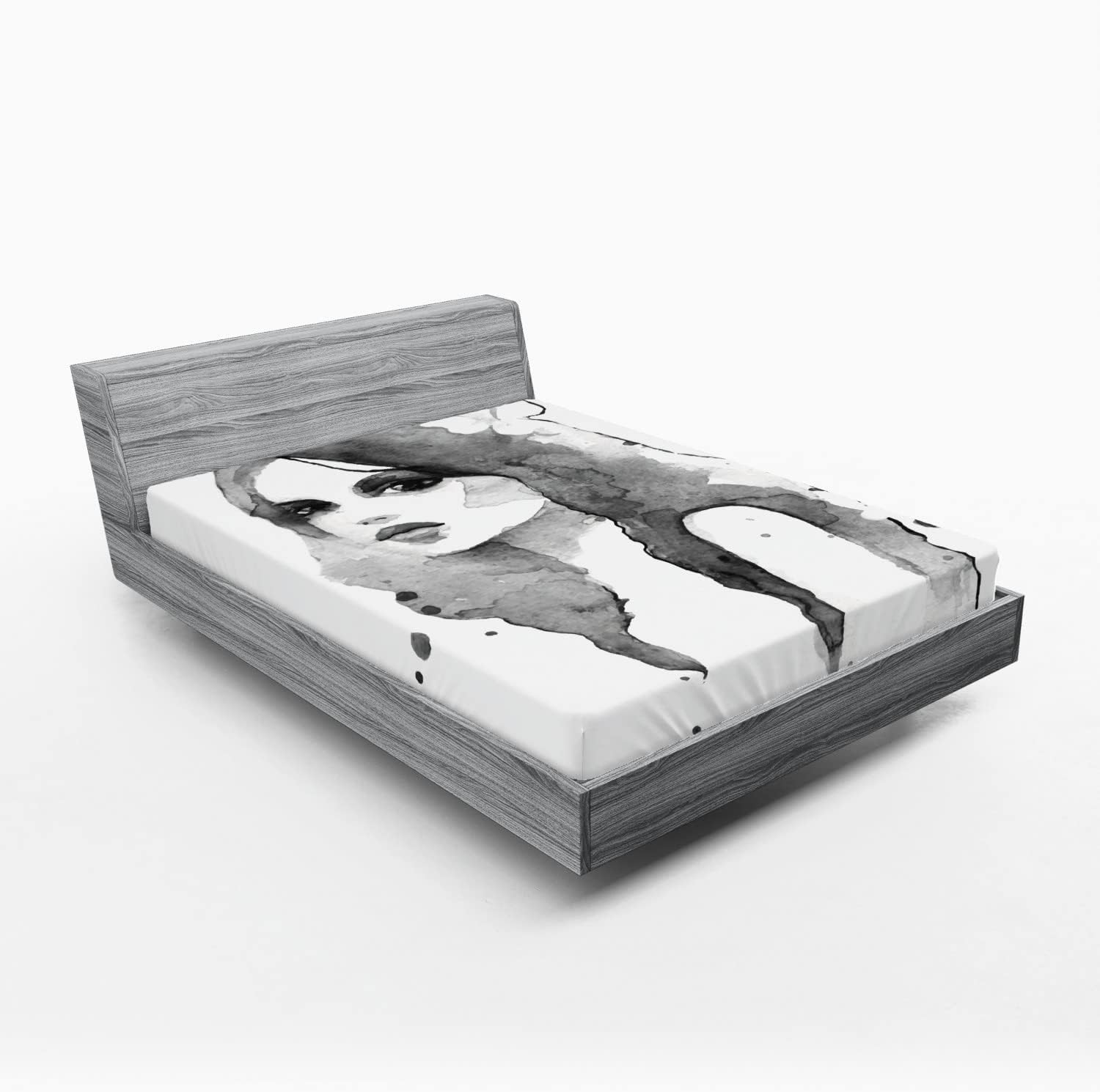Ambesonne Feminine Microfiber Sheet Set - California King