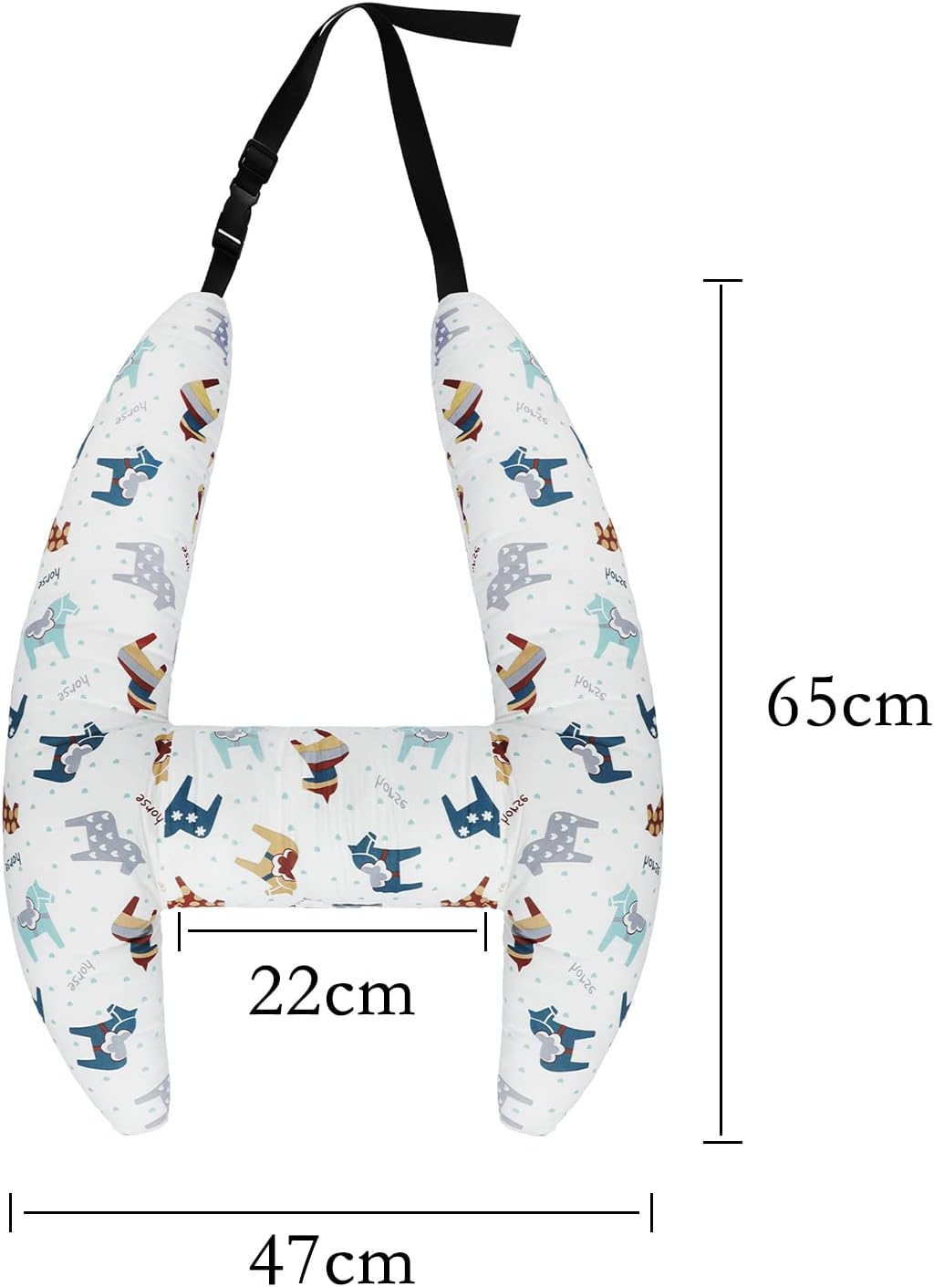 SIQITECHNO H-Shape Travel Pillow for Kids Adults