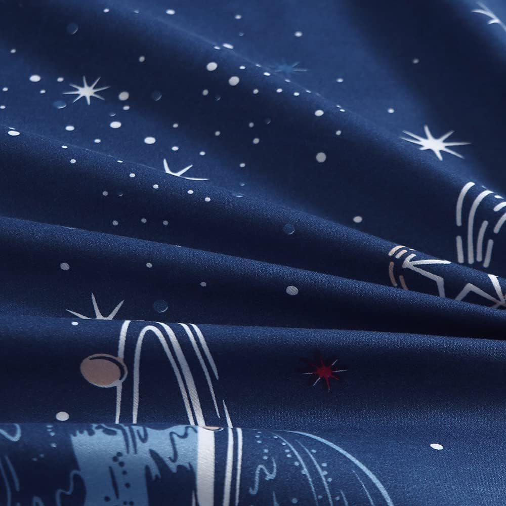 MAG Space Galaxy 3 Pcs Queen Sheet Set