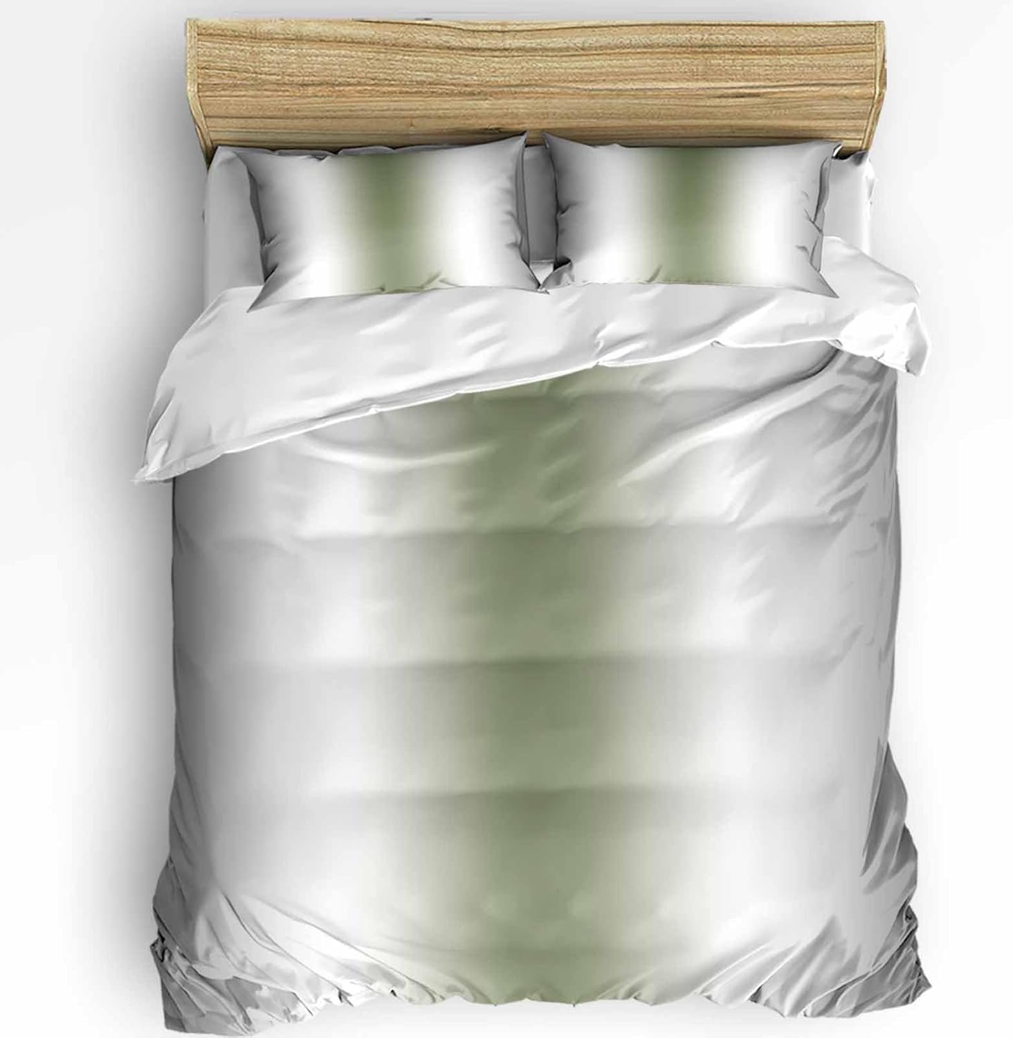 3-Piece Bedding Set Full Size Modern Gradient Geometric