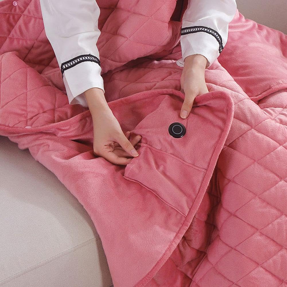 USB Electric Heated Blanket with 3 Heat Levels