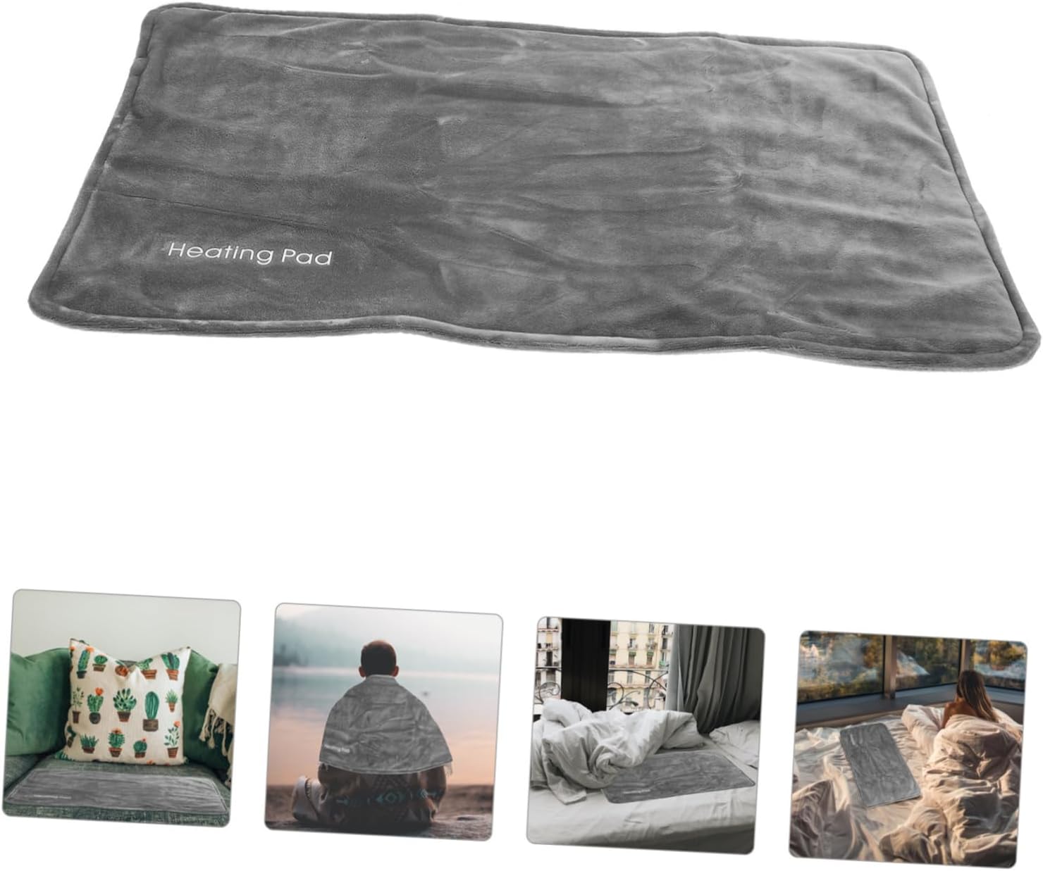 VICASKY Rechargeable USB Heated Throw Blanket