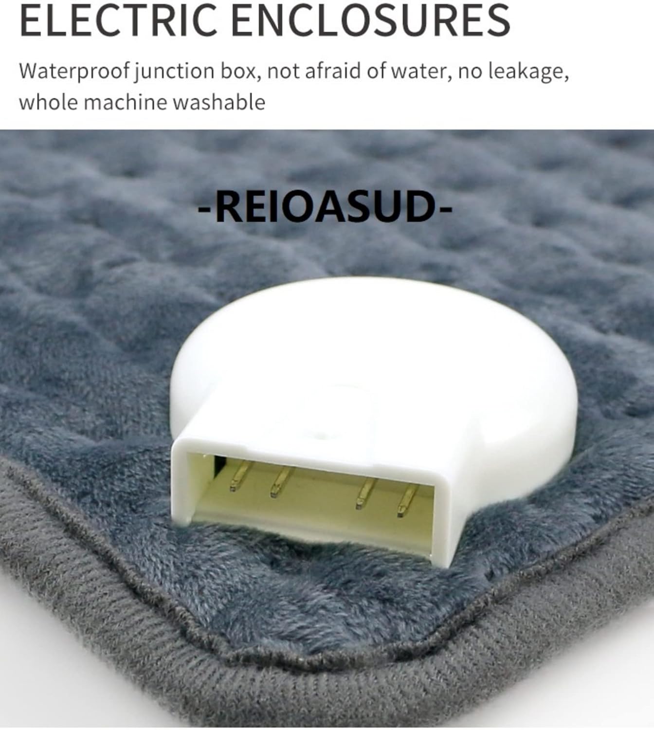 REIOASUD Heating Blanket with Timer Control