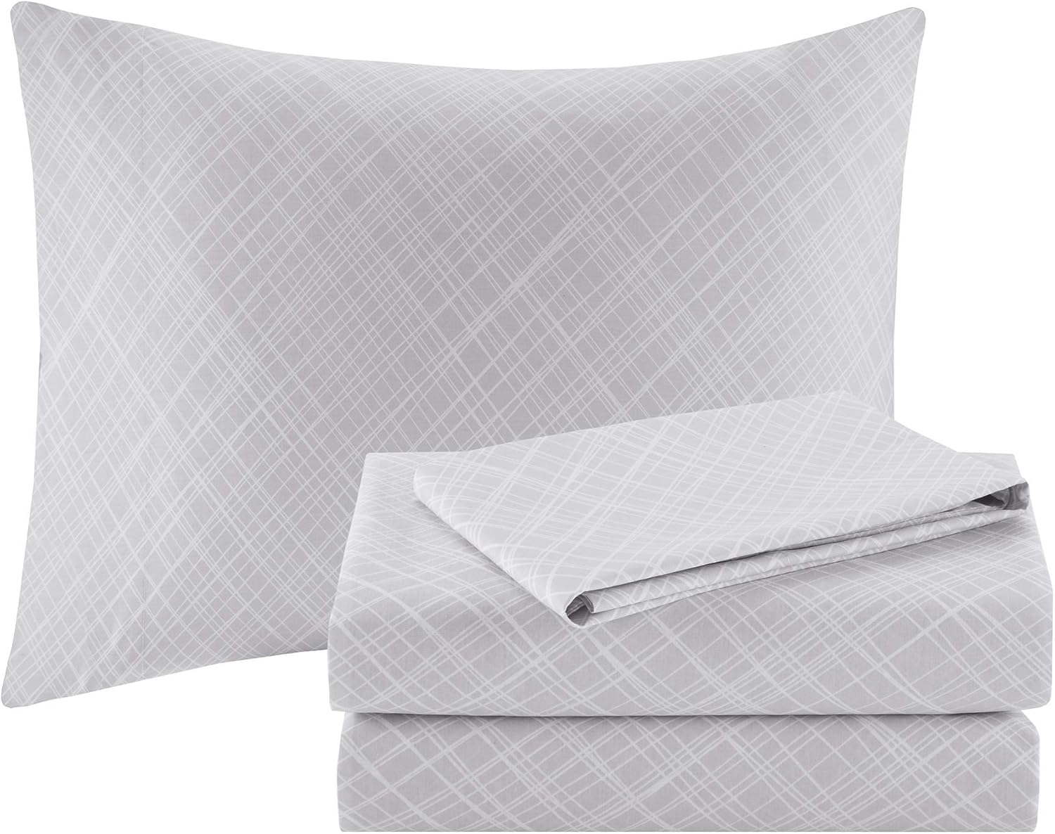 Madison Park Cozy Bed in a Bag Comforter Set Queen Leaf YellowAqua