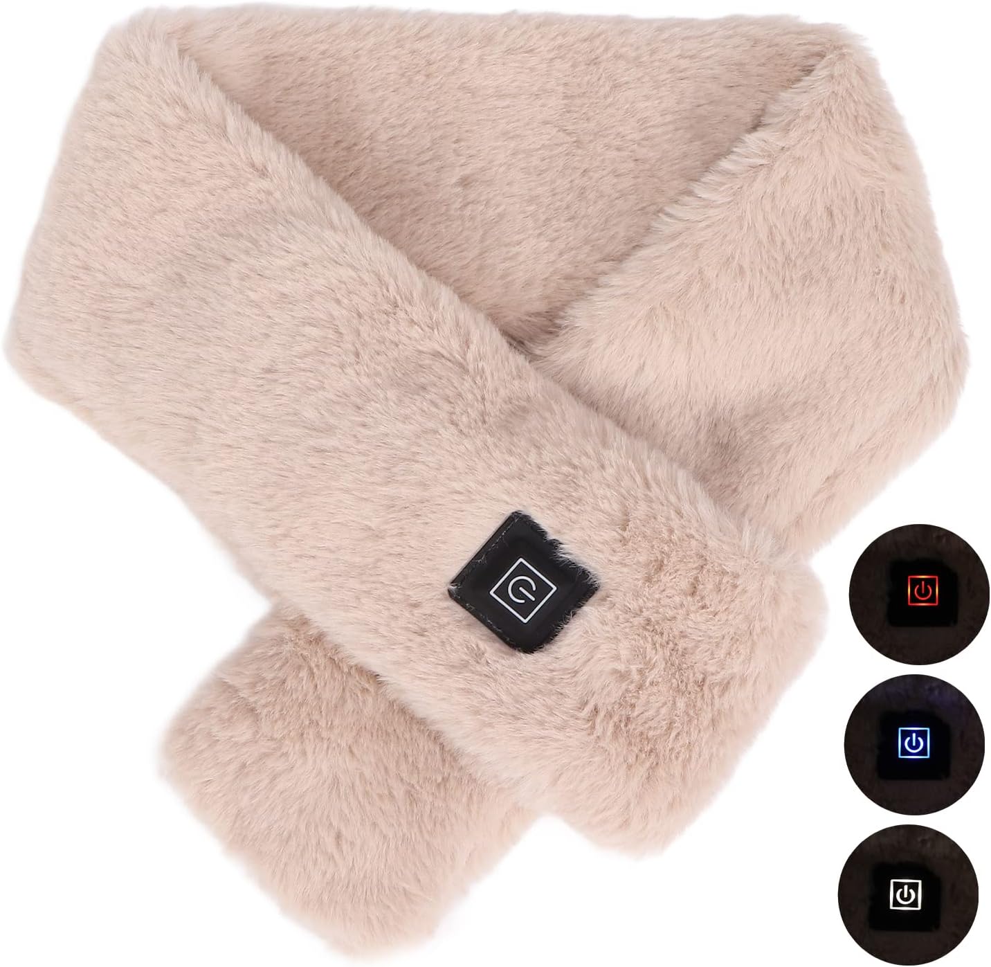 Pilipane USB Heated Scarf with 3 Temperature Gears