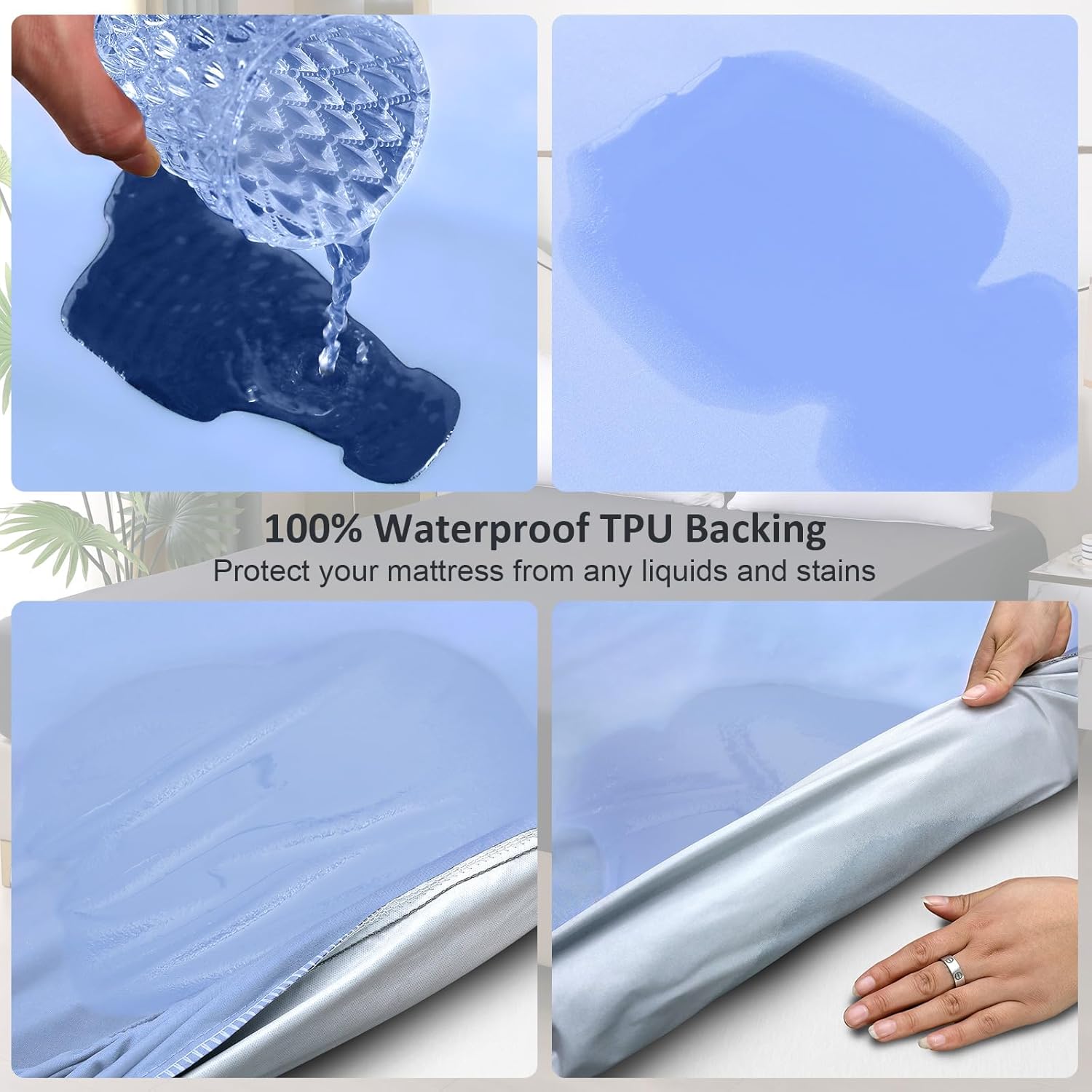 Ohano Waterproof Mattress Protector Queen Size