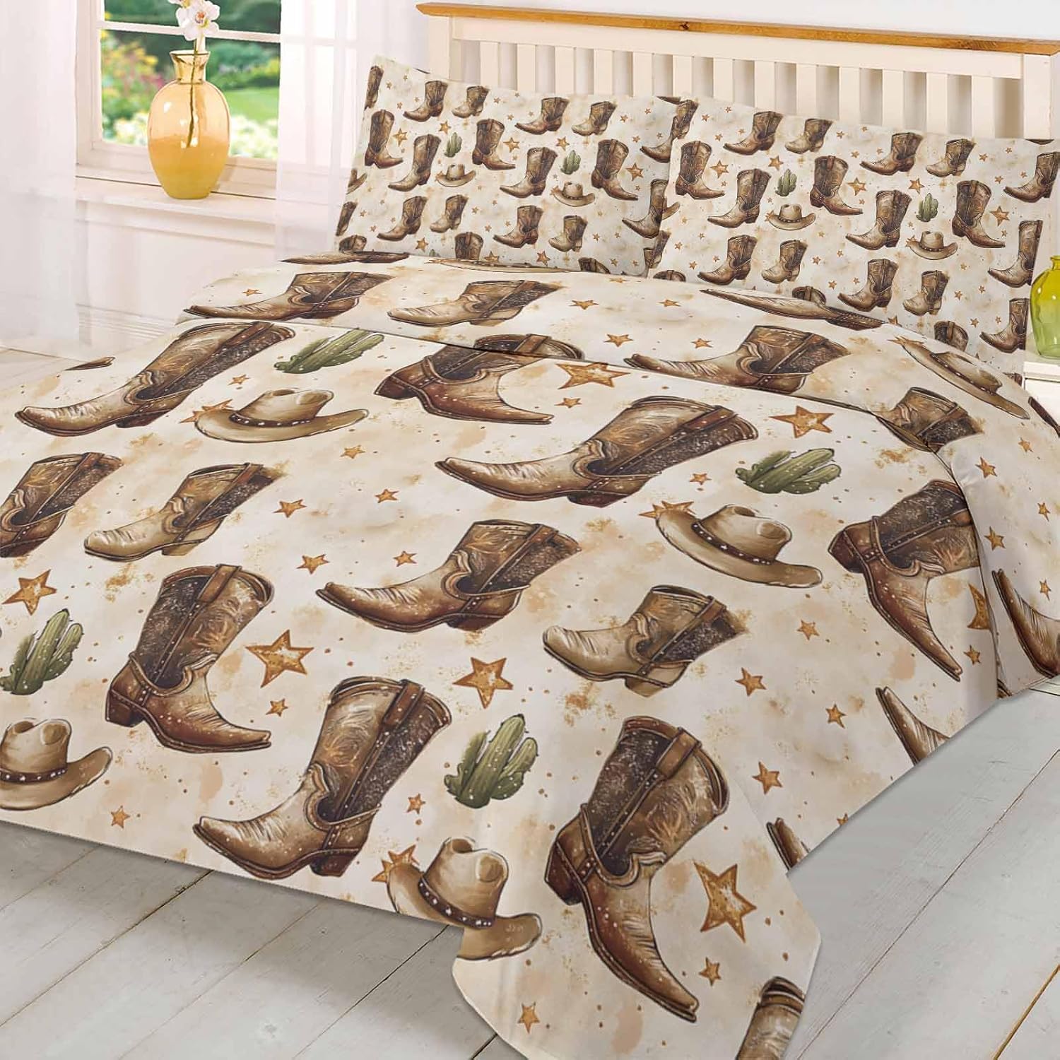Boanket 3-Piece Queen Duvet Cover Set with Zipper Closure