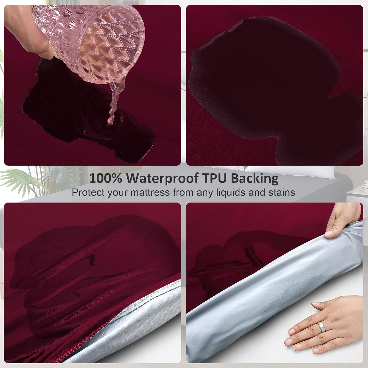 Ohano Waterproof Mattress Protector King Size 76 X 80