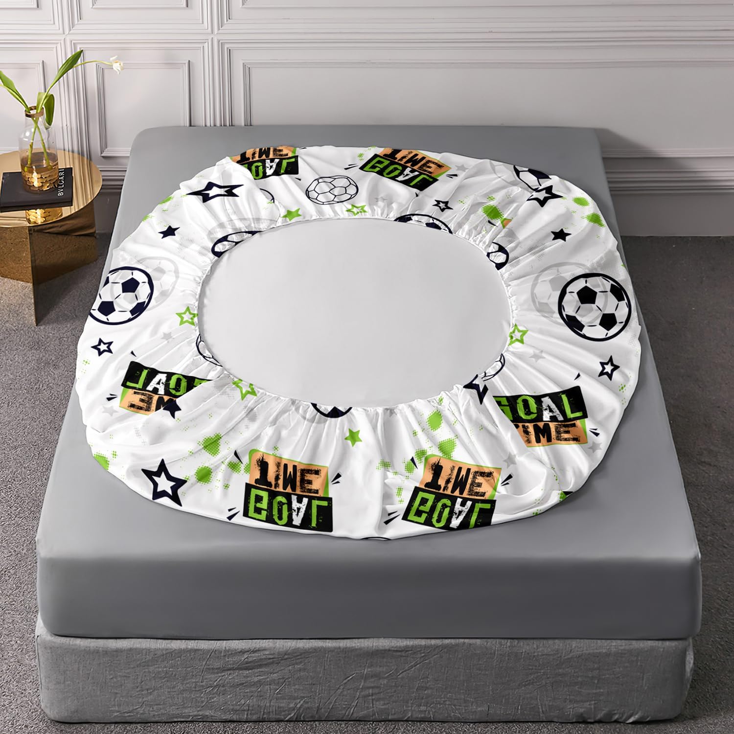 AILONEN Soccer Bed Sheet Set Twin XL Kids Teens