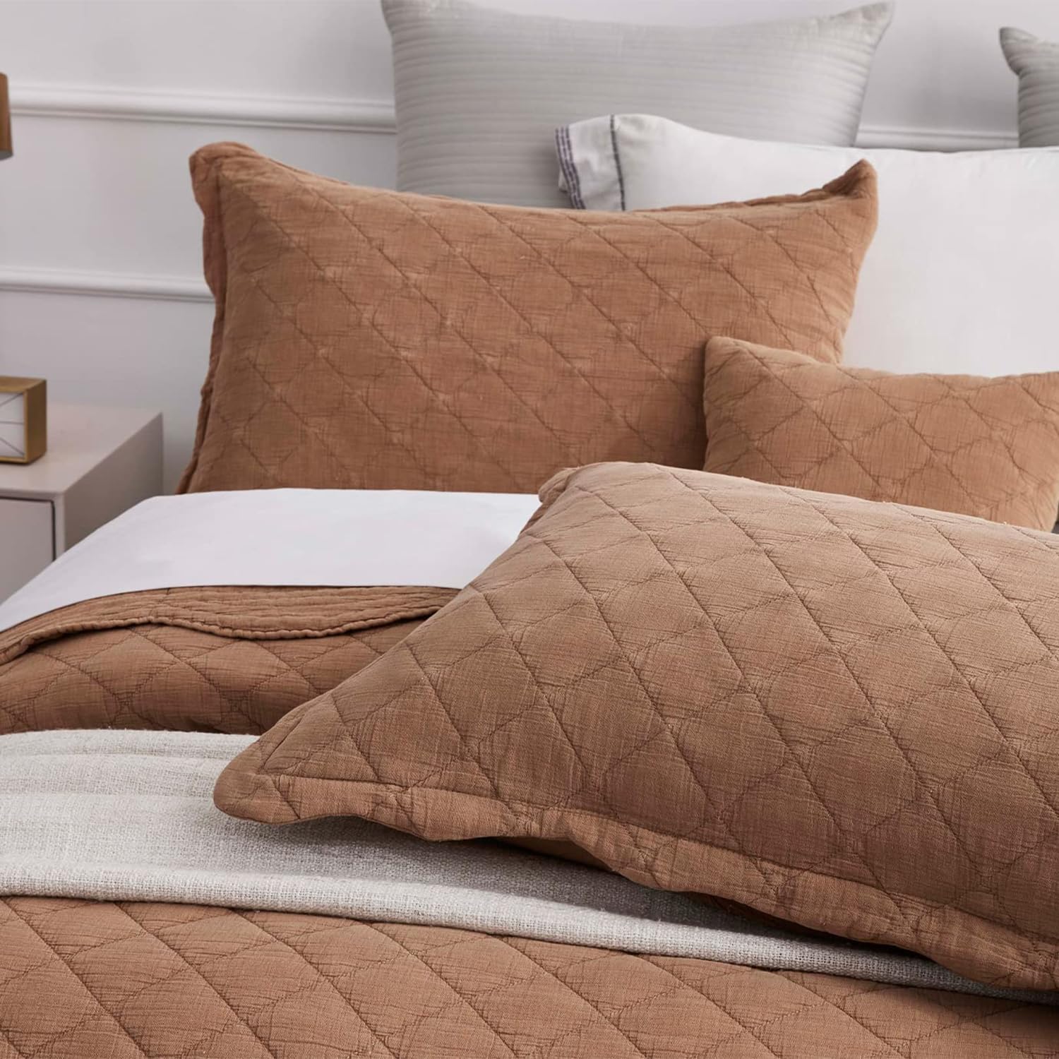 HZ HY Oversized Queen Bedspread - Shabby Chic Style