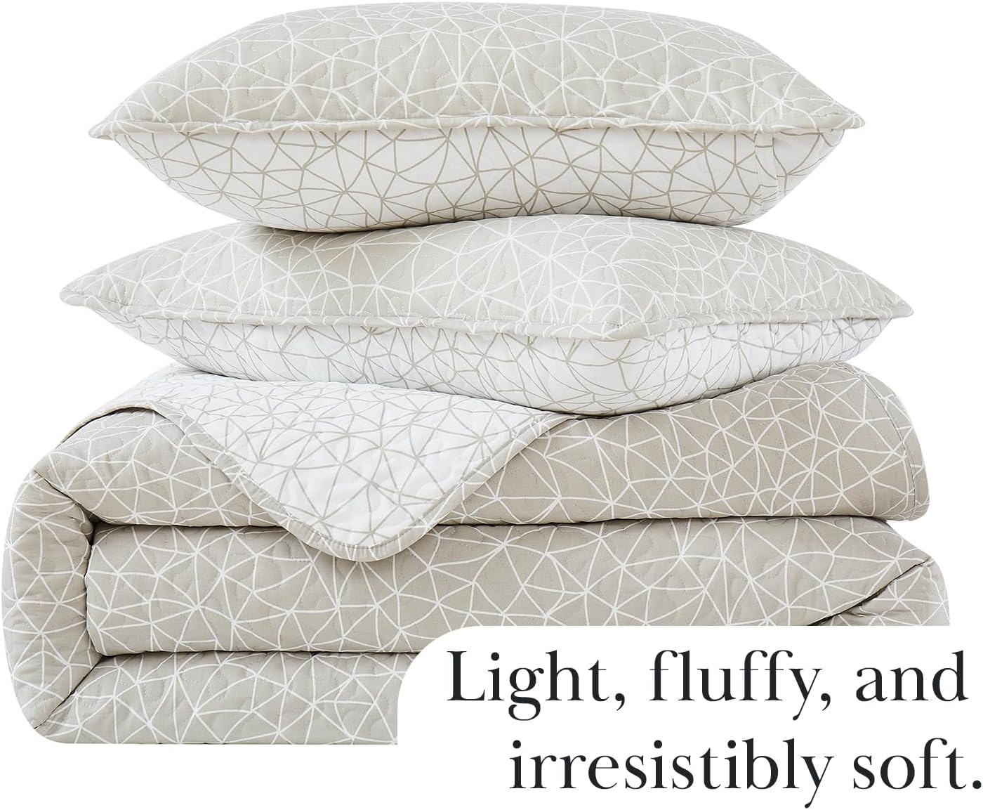 Southshore Fine Living Lightweight Cal King Quilt Set 1