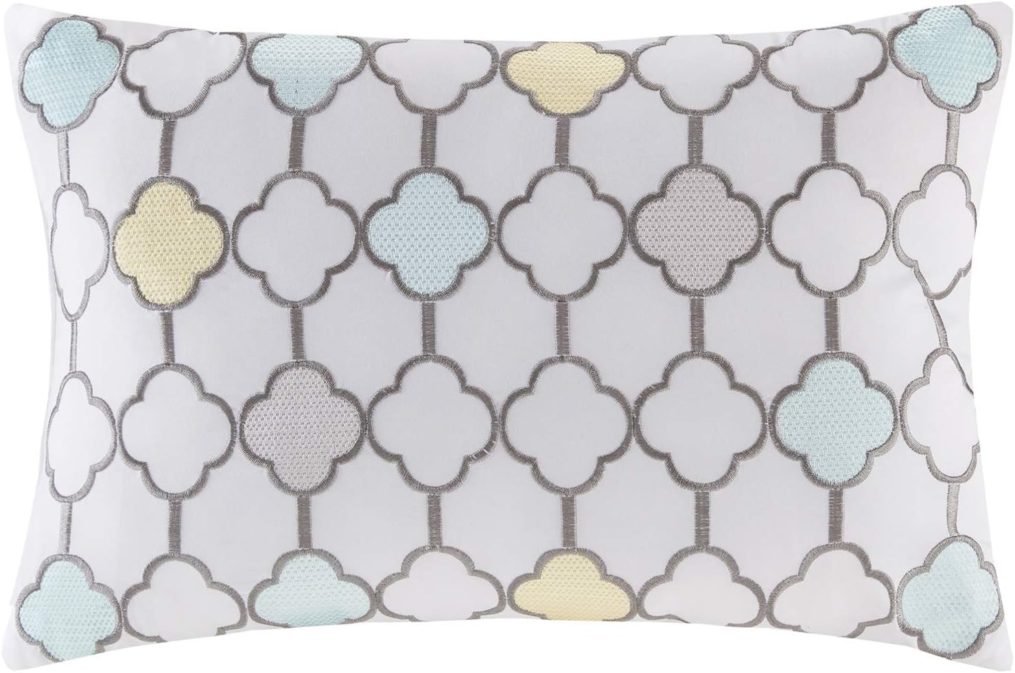 Madison Park Cozy Bed in a Bag Comforter Set Queen Leaf YellowAqua